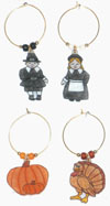 4 thanksgiving charms